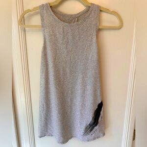 Lululemon Wanderlust Tank “Find Your True North” Feather Graphic(Extremely Rare)